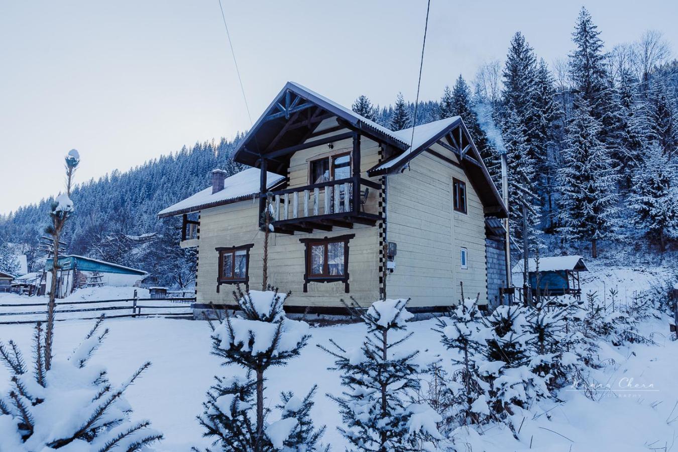 7+Я Villa Verhovîna Exterior foto